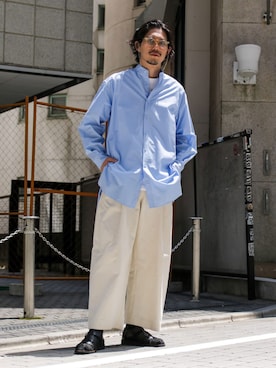 downeyさん（メンズ・180cm）の夏コーディネート