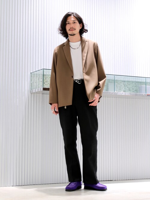 Lui's 4×4セットアップ 1Bオーバージャケット スーパーワイドパンツ