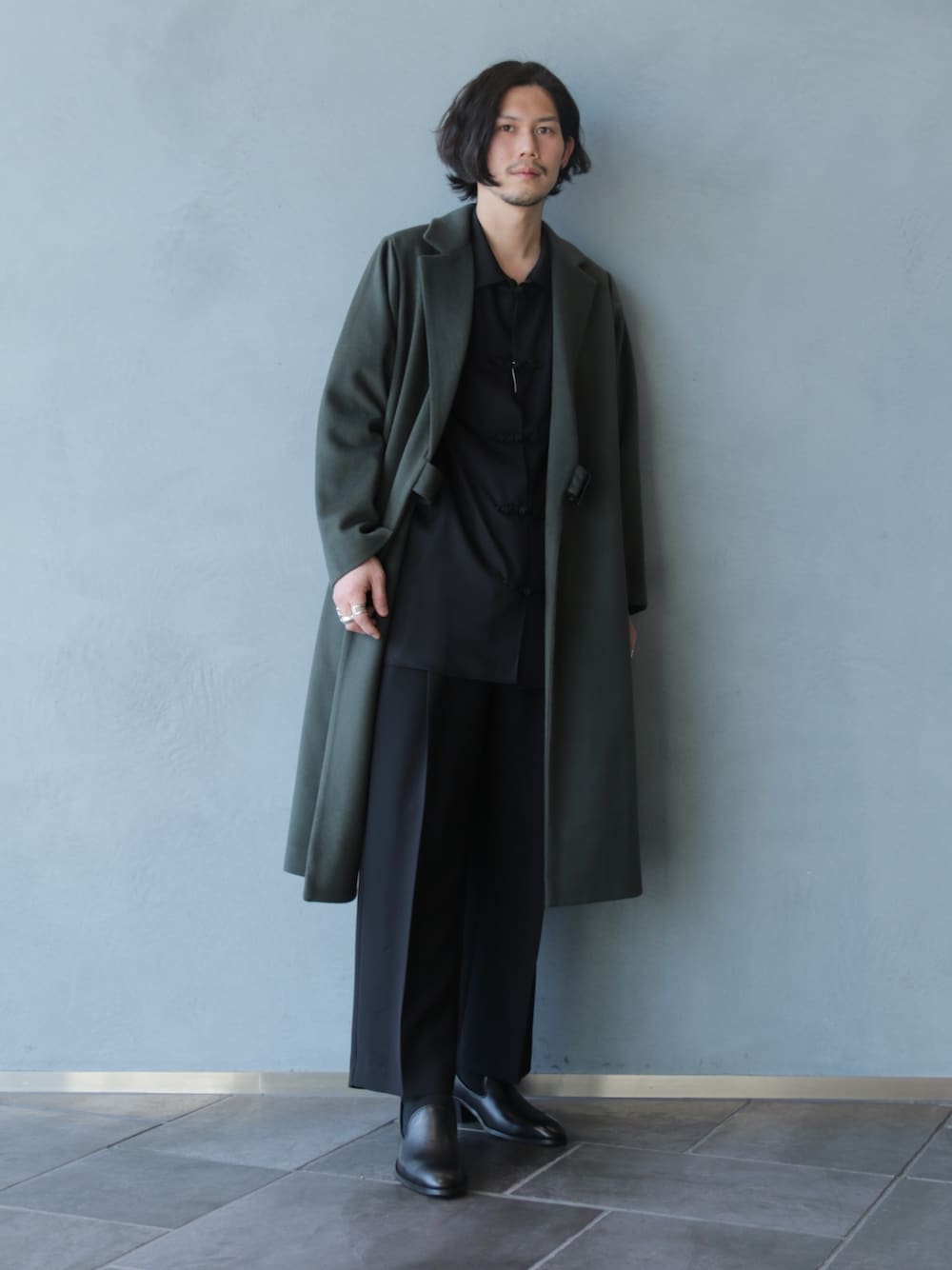 Lui's（ルイス）の「スーパー140タイロッケンコート（チェスター