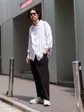 downeyさん（メンズ・180cm）の春コーディネート