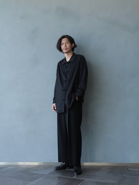 「モードストリート」｜「アイテム（その他シューズ）」を使った、downeyさん（メンズ・180cm）の冬コーディネート