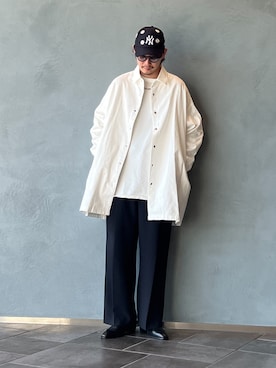 「アイテム（ブルゾン）」を使った、downeyさん（メンズ・180cm・20代）の春コーディネート