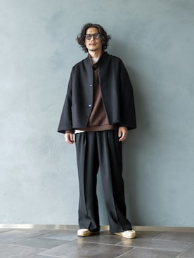 downeyさん(メンズ・180cm)の冬コーディネート