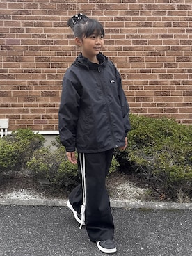 「アイテム（ジャケット/アウター）」を使った、がままきさん（キッズ・134cm）の秋コーディネート