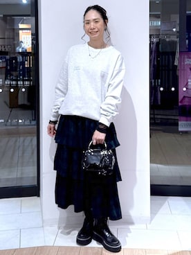 がままきさん（レディース・167cm）の冬コーディネート