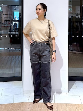 「アイテム（リング）」を使った、がままきさん（レディース・167cm・30代）の夏コーディネート