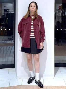 がままきさん（レディース・167cm）の秋コーディネート