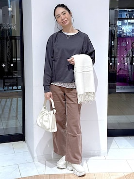 がままきさん（レディース・167cm）の冬コーディネート