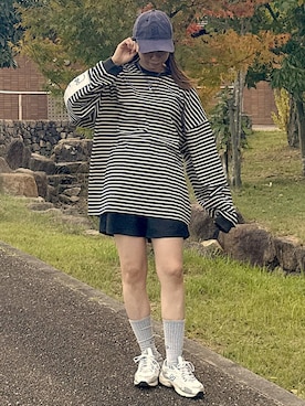 「ソックス」｜がままきさん（レディース・167cm）の秋コーディネート
