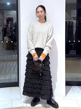 がままきさん（レディース・167cm）の冬コーディネート