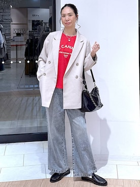 がままきさん（レディース・167cm）の春コーディネート