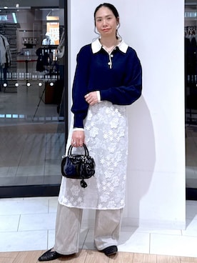 がままきさん（レディース・167cm）の春コーディネート