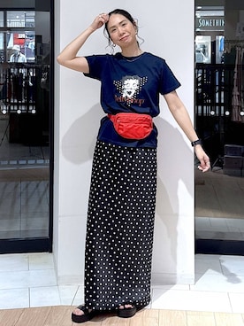 がままきさん（レディース・167cm）の春コーディネート