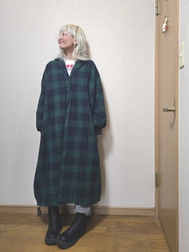 「MERLOT（メルロー）のアイテム」を使った、love blue さん（レディース・158cm）の春コーディネート