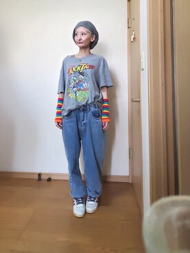 「ふるぎコーデ」｜love blue さん（レディース・158cm）の夏コーディネート