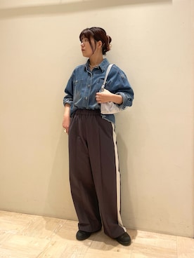 「FREDY&GLOSTER」｜TSUNODAさん（レディース・160cm）の秋コーディネート