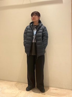 「FREDY&GLOSTER」｜「アイテム（ジャケット/アウター）」を使った、TSUNODAさん（レディース・160cm）の秋コーディネート