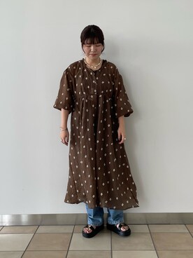 TSUNODAさん（レディース・160cm）の夏コーディネート