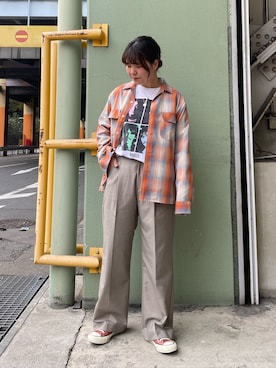 TSUNODAさん（レディース・160cm）の冬コーディネート