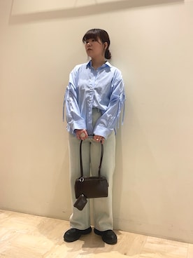 「FREDY&GLOSTER」｜TSUNODAさん（レディース・160cm）の冬コーディネート