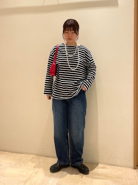 「FREDY&GLOSTER」｜TSUNODAさん（レディース・160cm）の秋コーディネート