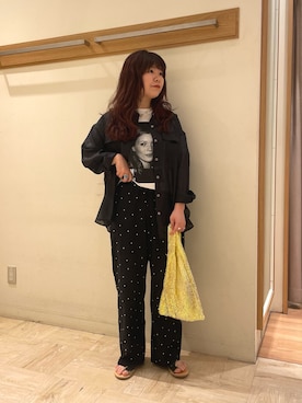 「FREDY&GLOSTER」｜TSUNODAさん（レディース・160cm）の春コーディネート