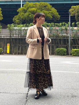 TSUNODAさん(レディース・160cm)の冬コーディネート