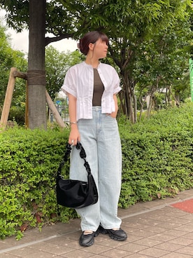 「FREDY&GLOSTER」｜TSUNODAさん（レディース・160cm）の夏コーディネート