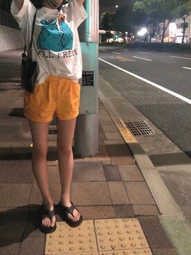 「さんぽ」｜oam.oさん（レディース・163cm）の夏コーディネート