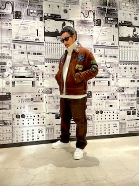 UENTSUさん（メンズ・170cm）の秋コーディネート