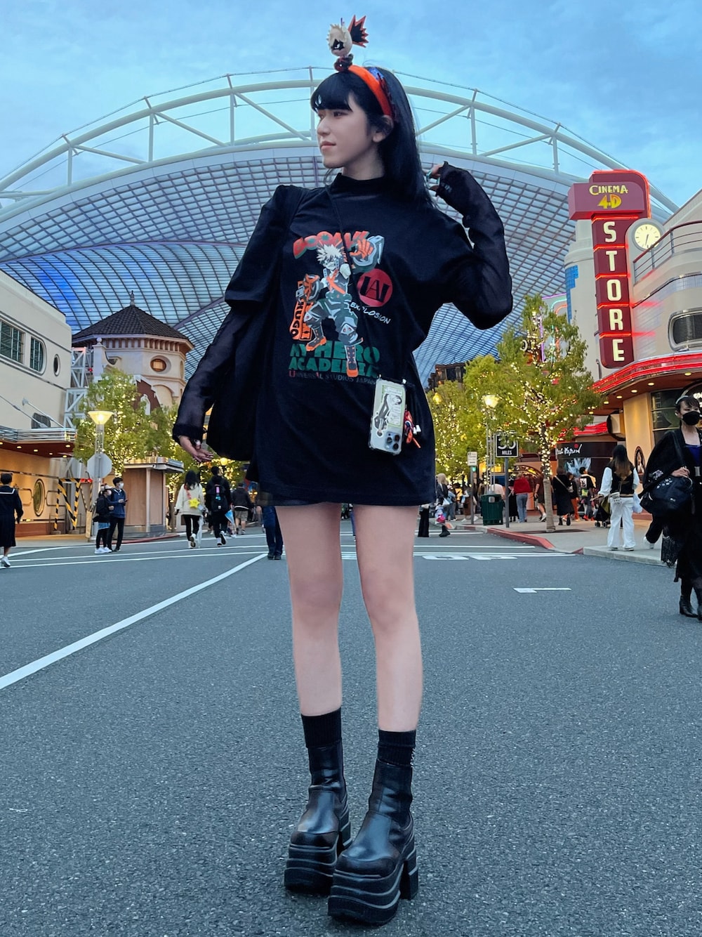 すしにーと｜usjのTシャツ/カットソーを使ったコーディネート - WEAR