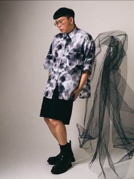 「ZARA」｜Booさんさん（メンズ・175cm・30代）の夏コーディネート