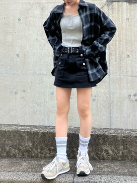 Rihoさん（レディース・154cm）の冬コーディネート