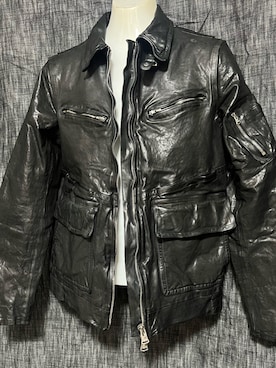 「ISAMU KATAYAMA BACKLASH（イサムカタヤマバックラッシュ）のアイテム（ジャケット/アウター）」を使った、pierceさん（メンズ・175cm）の春コーディネート