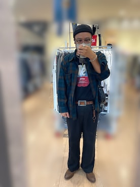 「アイテム（ドレスシューズ）」を使った、hiroさん（メンズ・182cm・40代）の秋コーディネート