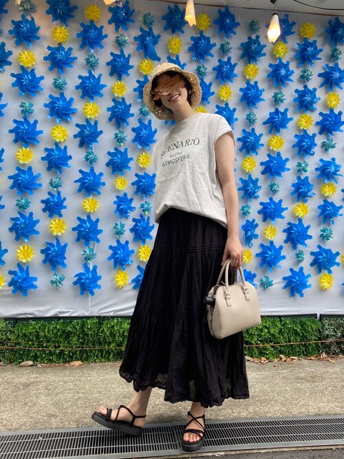 saori｜LOWRYS FARMのTシャツ/カットソーを使ったコーディネート - WEAR