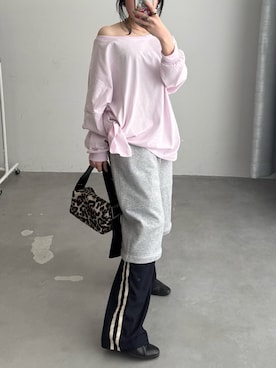 「yae（ヤエ）のアイテム」を使った、yae staffさん（レディース・154cm）の冬コーディネート