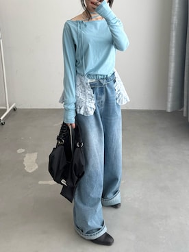 yae staffさん（レディース・154cm）の春コーディネート