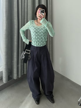 yae staffさん（レディース・154cm）の冬コーディネート