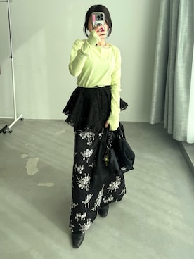 yae staffさん（レディース・154cm）の冬コーディネート