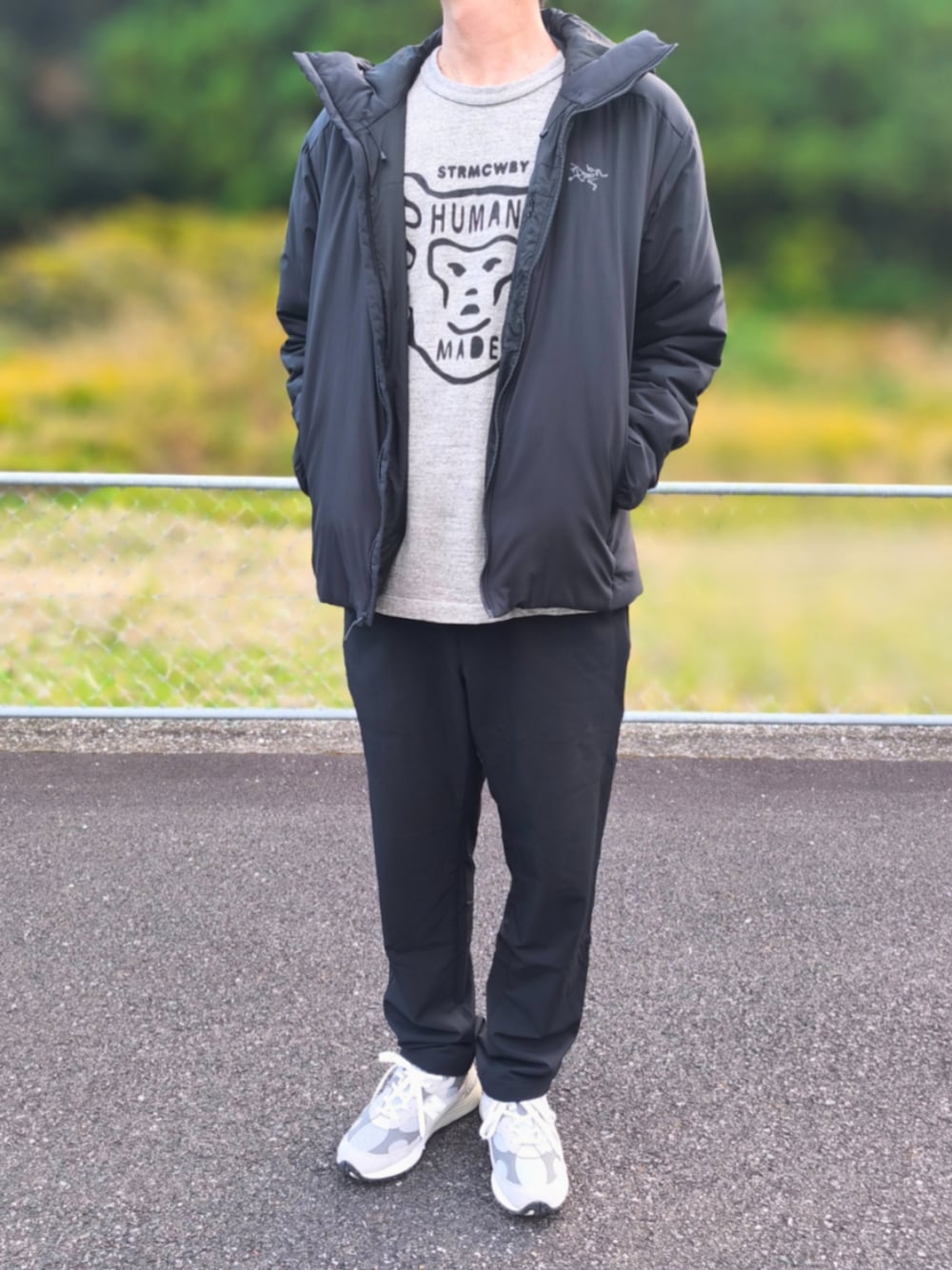 ナイロンジャケットを使った「HUMAN MADE」の人気ファッション