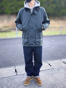 「Levi's（リーバイス）のアイテム（パンツ）」を使った、TOROMUさん（メンズ・175cm）の冬コーディネート