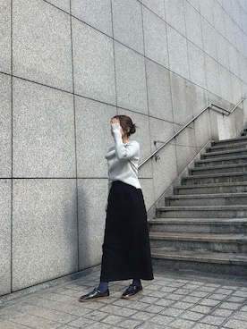 Lucida_梅田ESTさん（レディース・155cm）の冬コーディネート