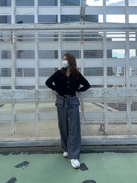 「ALAND（エーランド）のアイテム」を使った、Lucida_梅田ESTさん（レディース・155cm）の冬コーディネート