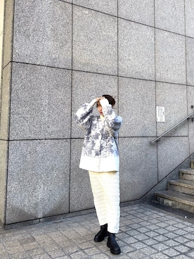 「SENSE OF PLACE by URBAN RESEARCH（センスオブプレイスバイアーバンリサーチ）のアイテム（カーディガン/ボレロ）」を使った、Lucida_梅田ESTさん（レディース・155cm）の秋コーディネート