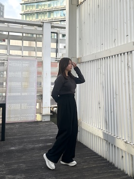 Lucida_梅田ESTさん（レディース・155cm）の冬コーディネート