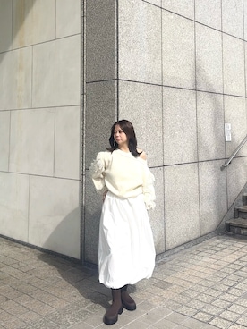 「mystic（ミスティック）のアイテム」を使った、Lucida_梅田ESTさん（レディース・155cm）の秋コーディネート