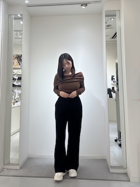 Lucida_梅田ESTさん（骨格ストレート・レディース・155cm）の冬コーディネート