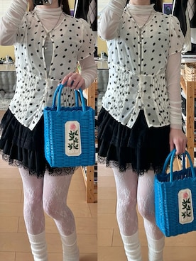 「Chaco closet（チャコ クローゼット）のアイテム」を使った、haryo98さん（レディース・157cm）の春コーディネート