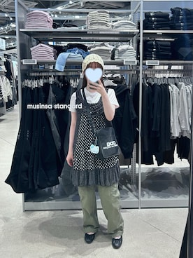 「CDG（シーディージー）のアイテム」を使った、haryo98さん（レディース・158cm）の秋コーディネート